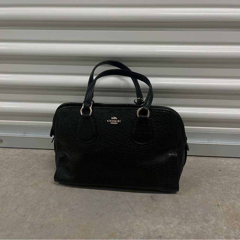 Coach Black Leather Purse